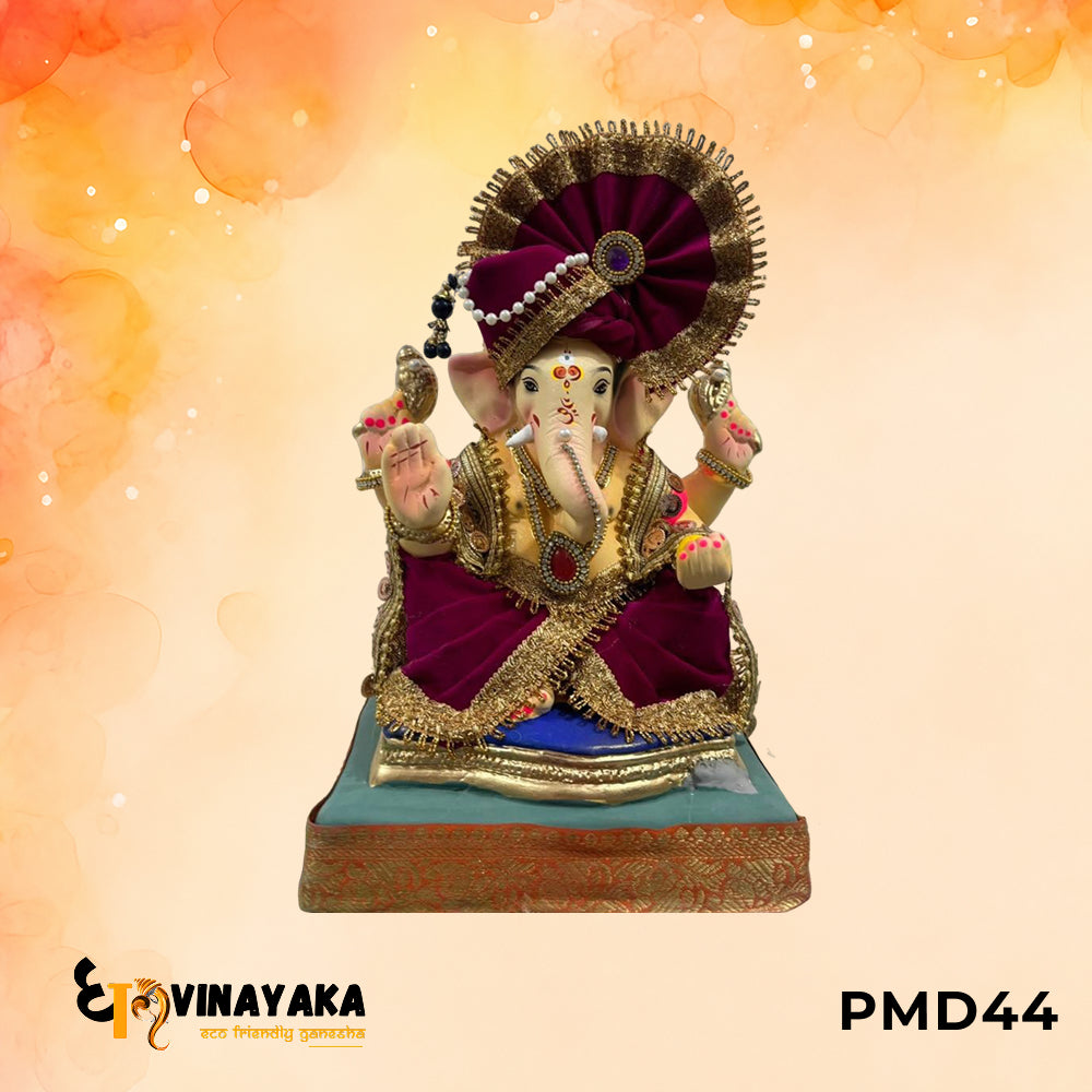 PMD44 - 12 Inch Eco Friendly Ganesha Idol