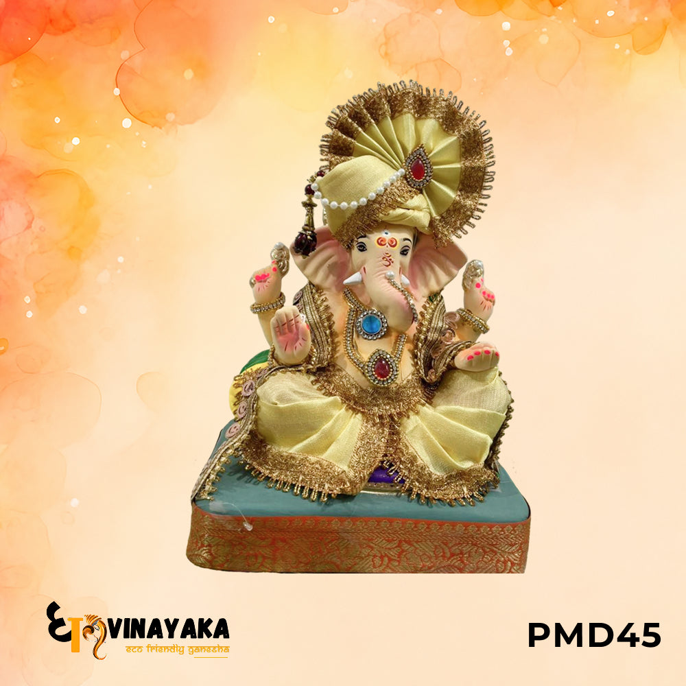 PMD45 - 12 Inch Eco Friendly Ganesha Idol