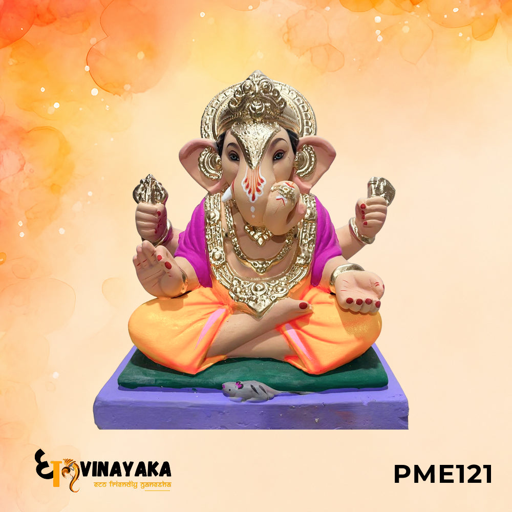 PME121 - 15 Inch Eco Friendly Ganesha Idol