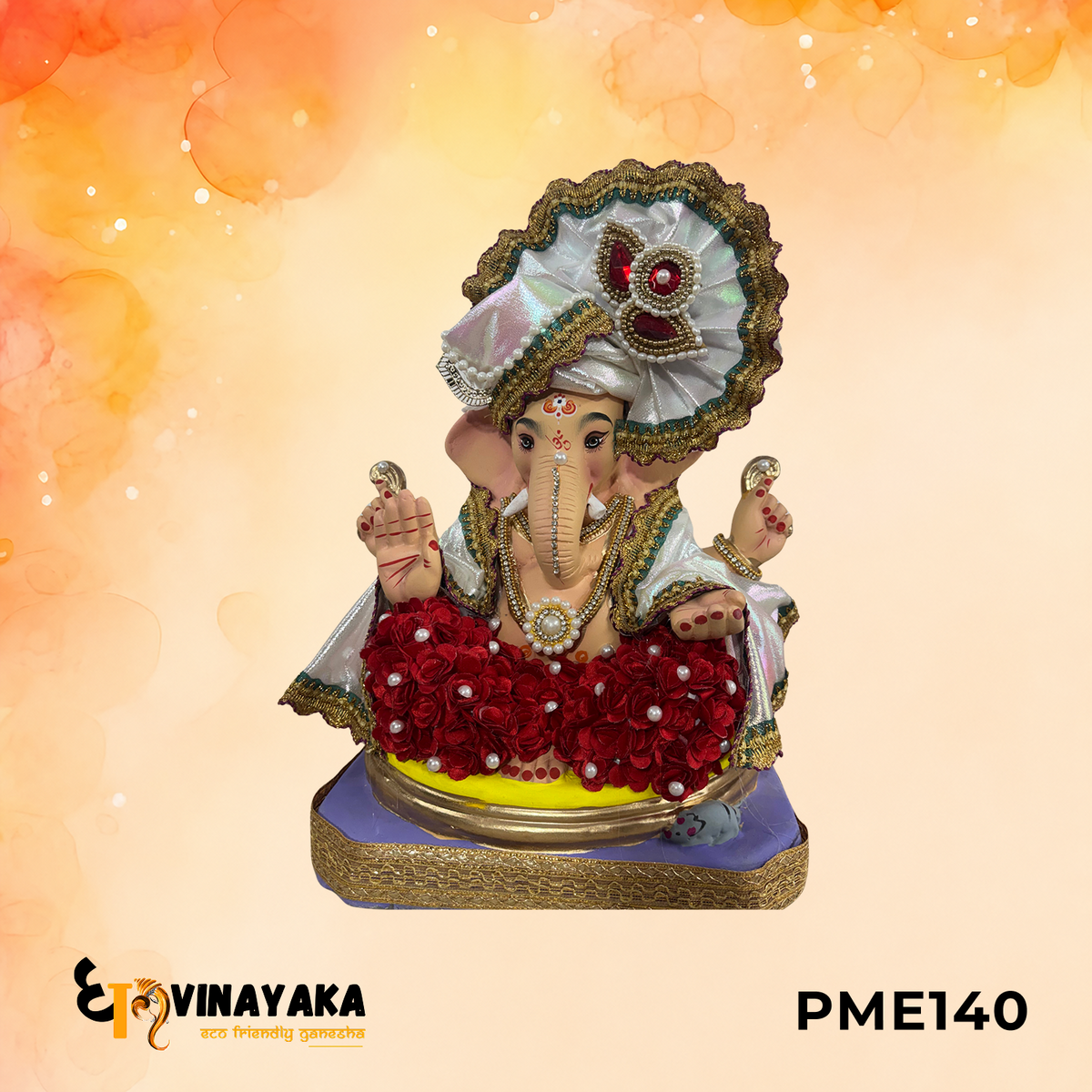 PME140 - 15 Inch Eco Friendly Ganesha Idol