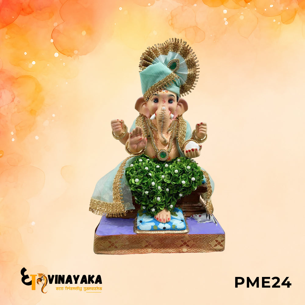 PME24 - 15 Inch Eco Friendly Ganesha Idol