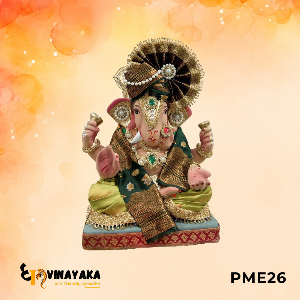 PME26 - 15 Inch Eco Friendly Ganesha Idol