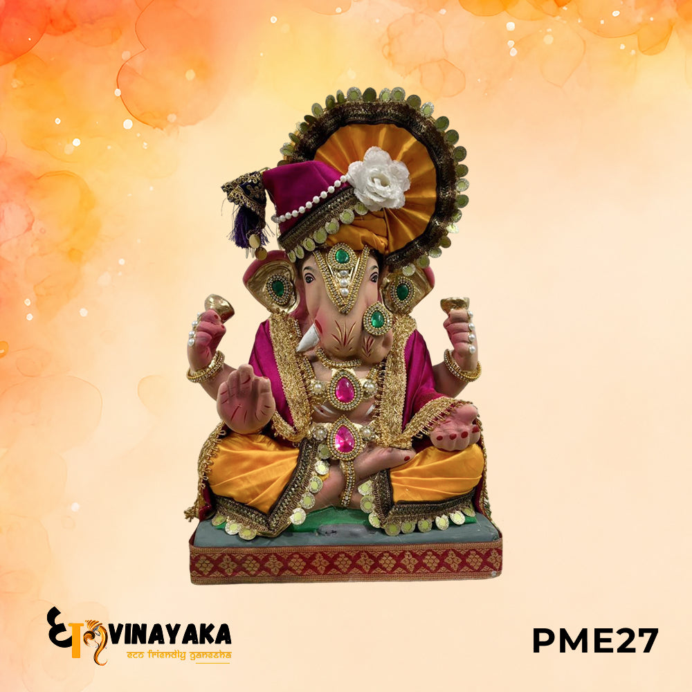 PME27 - 15 Inch Eco Friendly Ganesha Idol