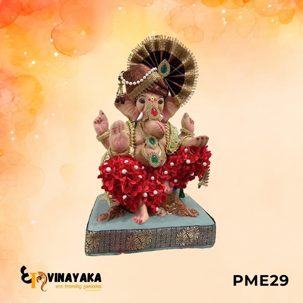 PME29 - 15 Inch Eco Friendly Ganesha Idol