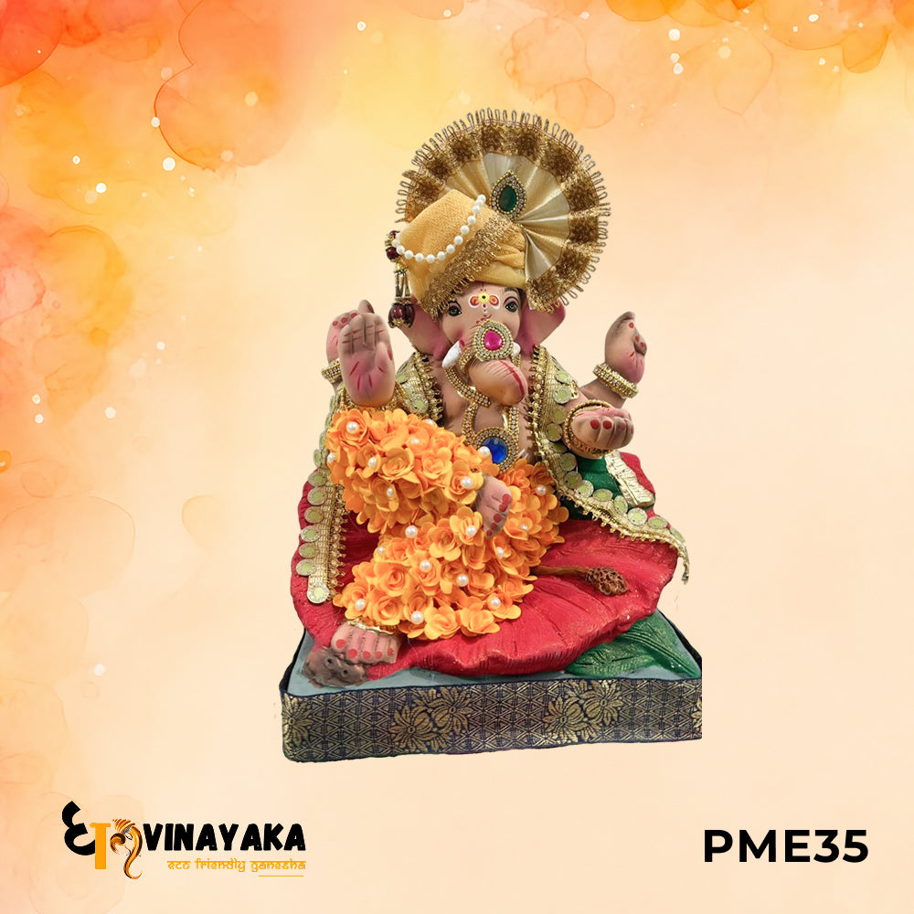 PME35 - 15 Inch Eco Friendly Ganesha Idol