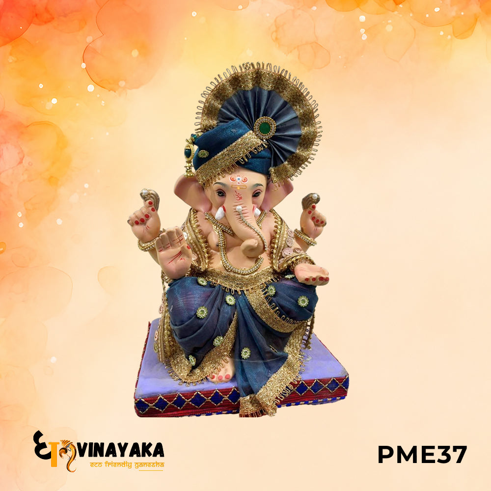 PME37 - 15 Inch Eco Friendly Ganesha Idol