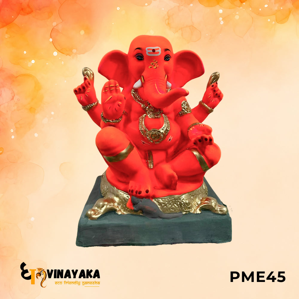 PME45 - 15 Inch Eco Friendly Ganesha Idol
