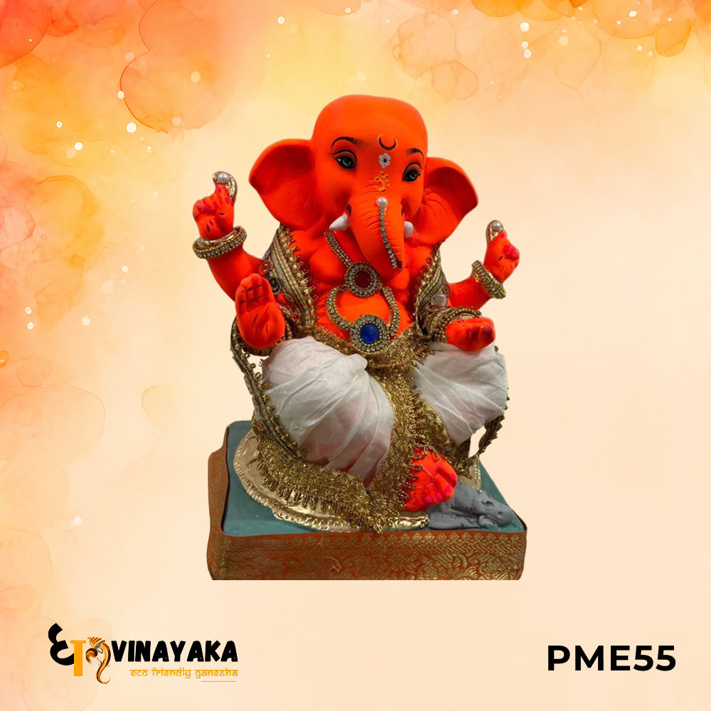PME55 - 15 Inch Eco Friendly Ganesha Idol