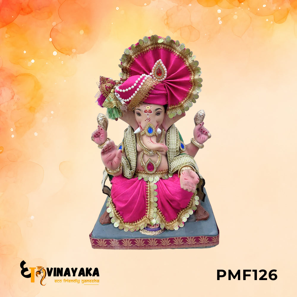 PMF126 - 18 Inch Eco Friendly Ganesha Idol