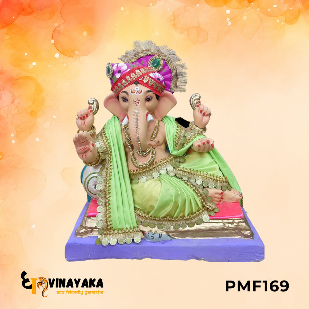 PMF169 - 18 Inch Eco Friendly Ganesha Idol