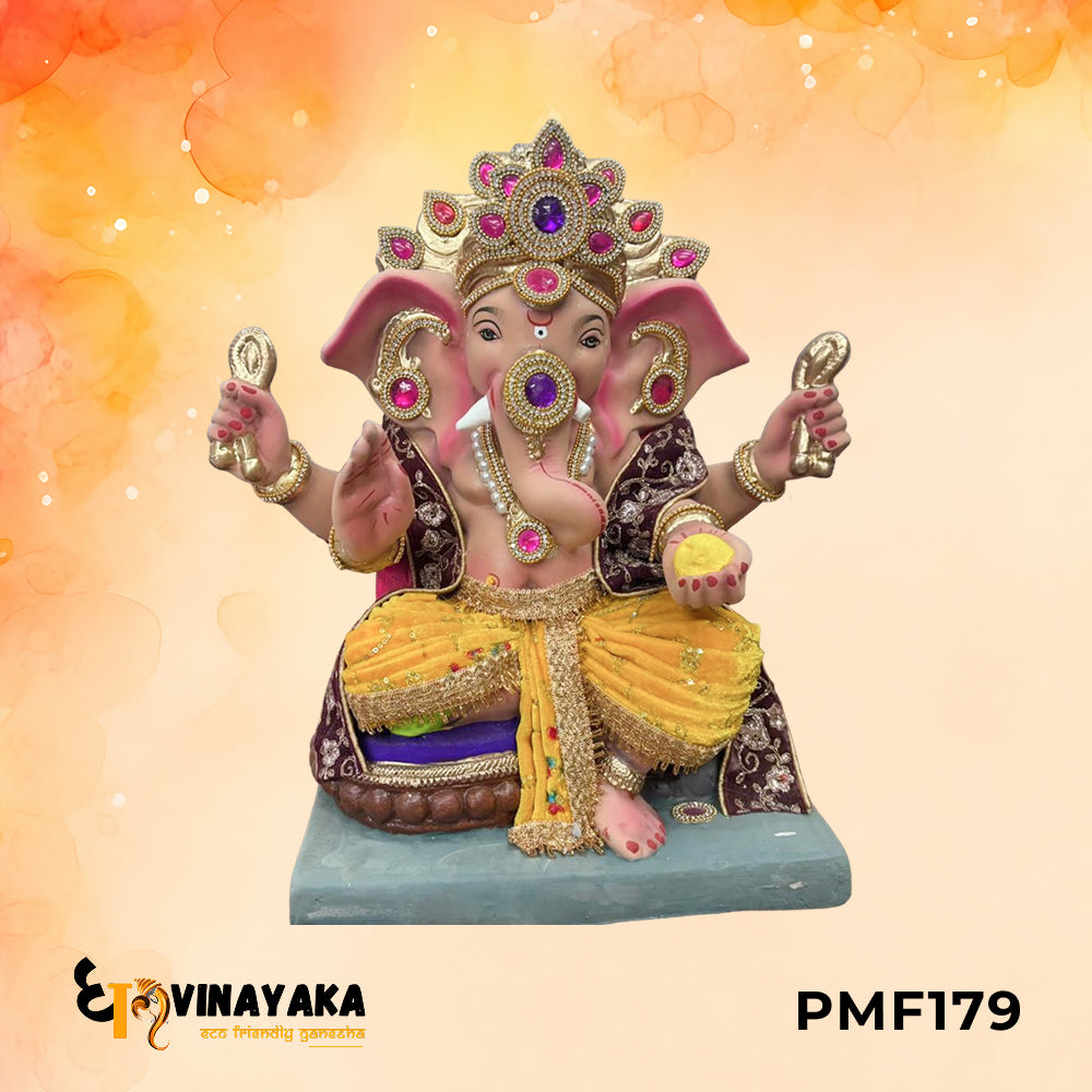 PMF179 - 18 Inch Eco Friendly Ganesha Idol