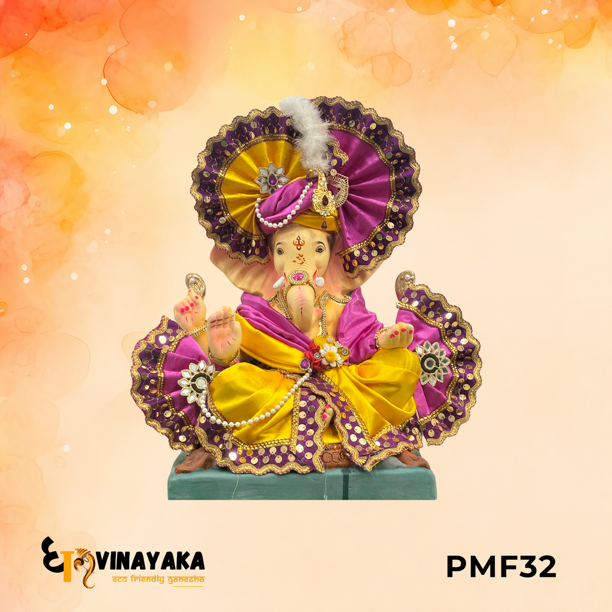 PMF32 - 18 Inch Eco Friendly Ganesha Idol