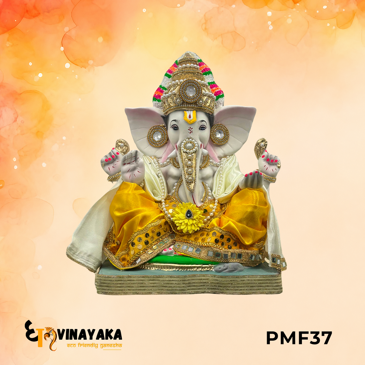 PMF37 - 18 Inch Eco Friendly Ganesha Idol