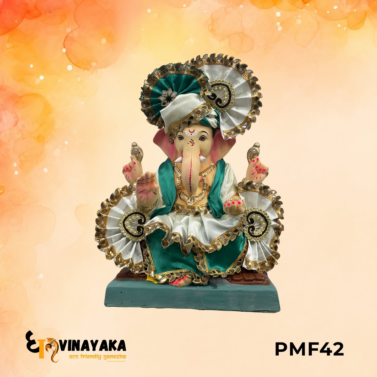 PMF42 - 18 Inch Eco Friendly Ganesha Idol