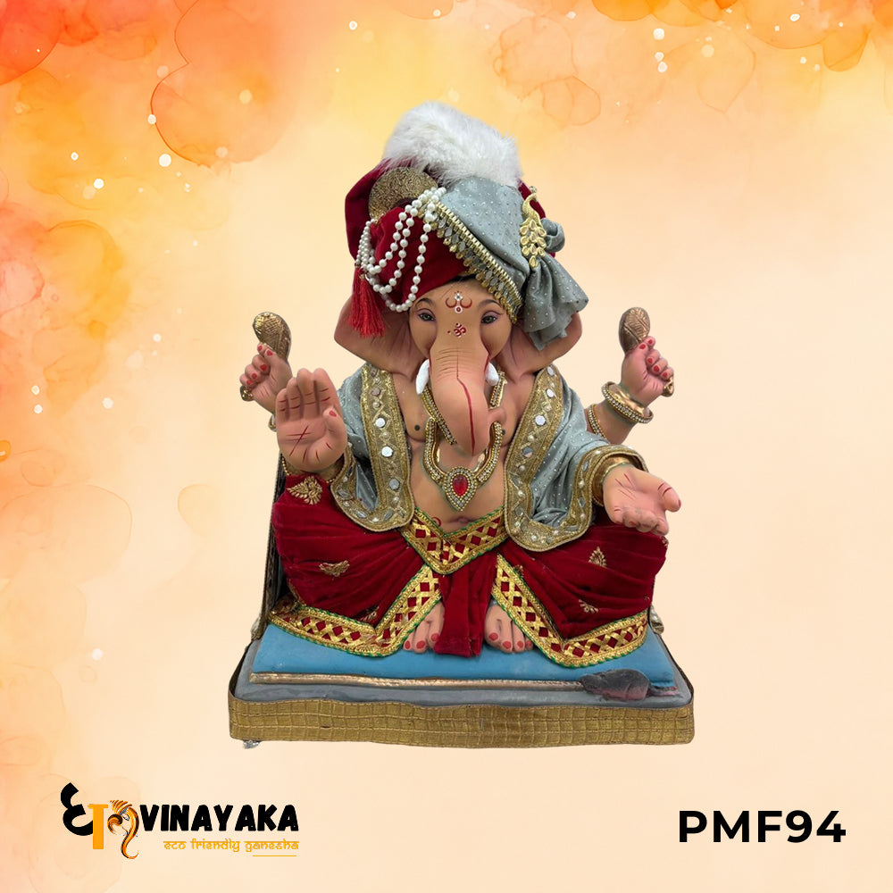 PMF94 - 18 Inch Eco Friendly Ganesha Idol