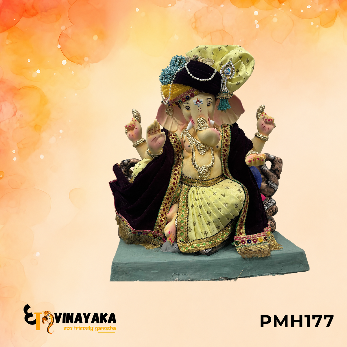 PMH177 - 24 Inch Eco Friendly Ganesha Idol