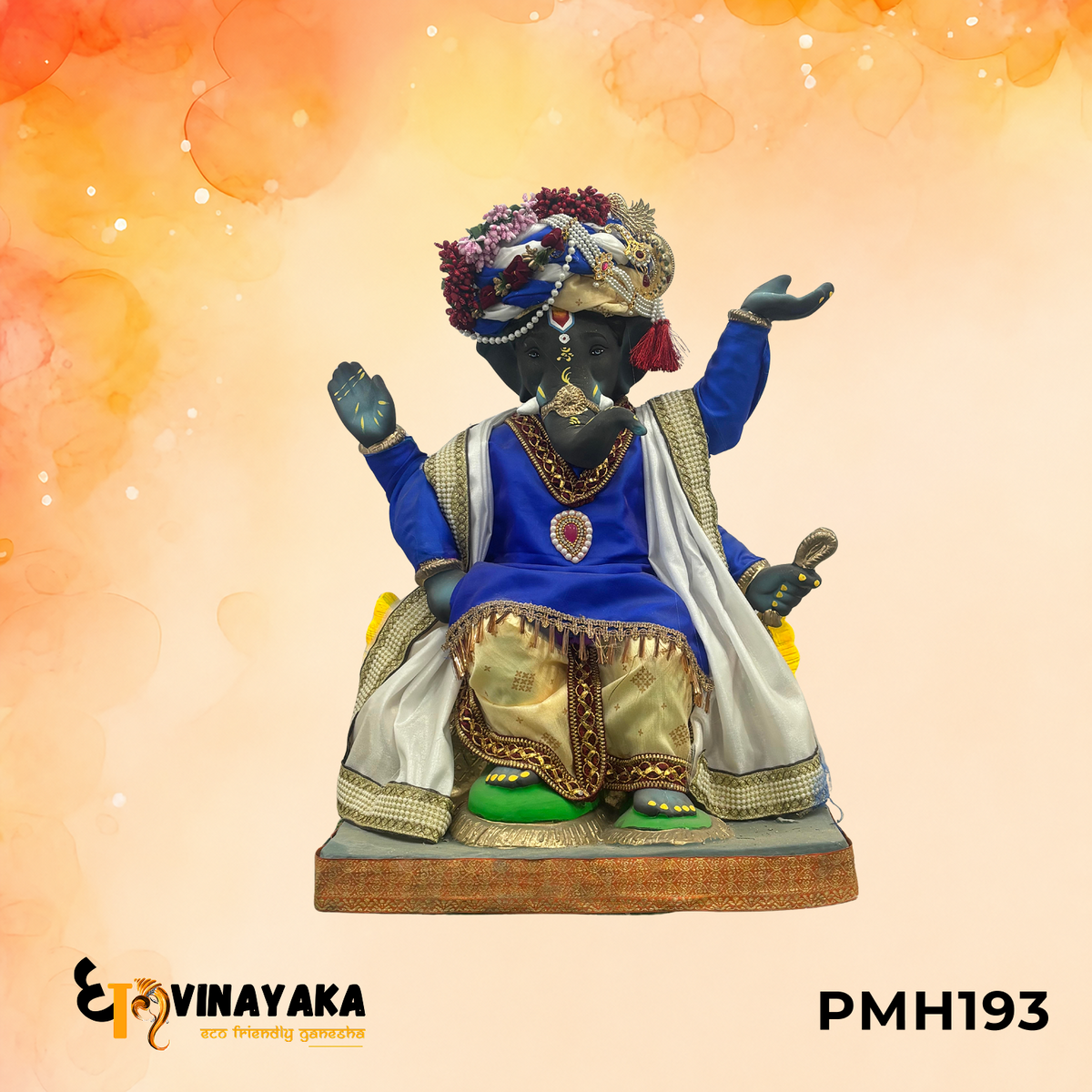 PMH193 - 24 Inch Eco Friendly Ganesha Idol