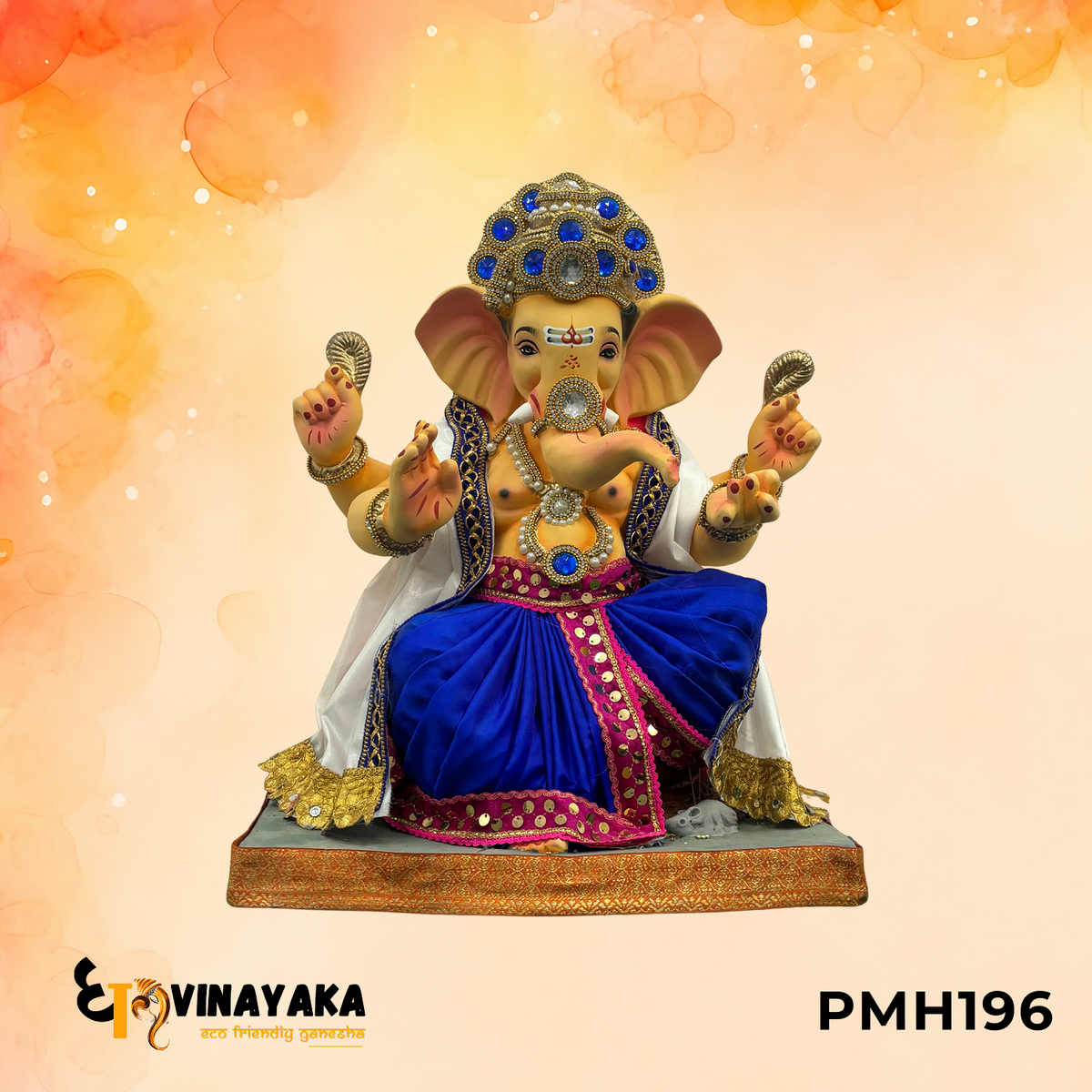 PMH196 - 24 Inch Eco Friendly Ganesha Idol