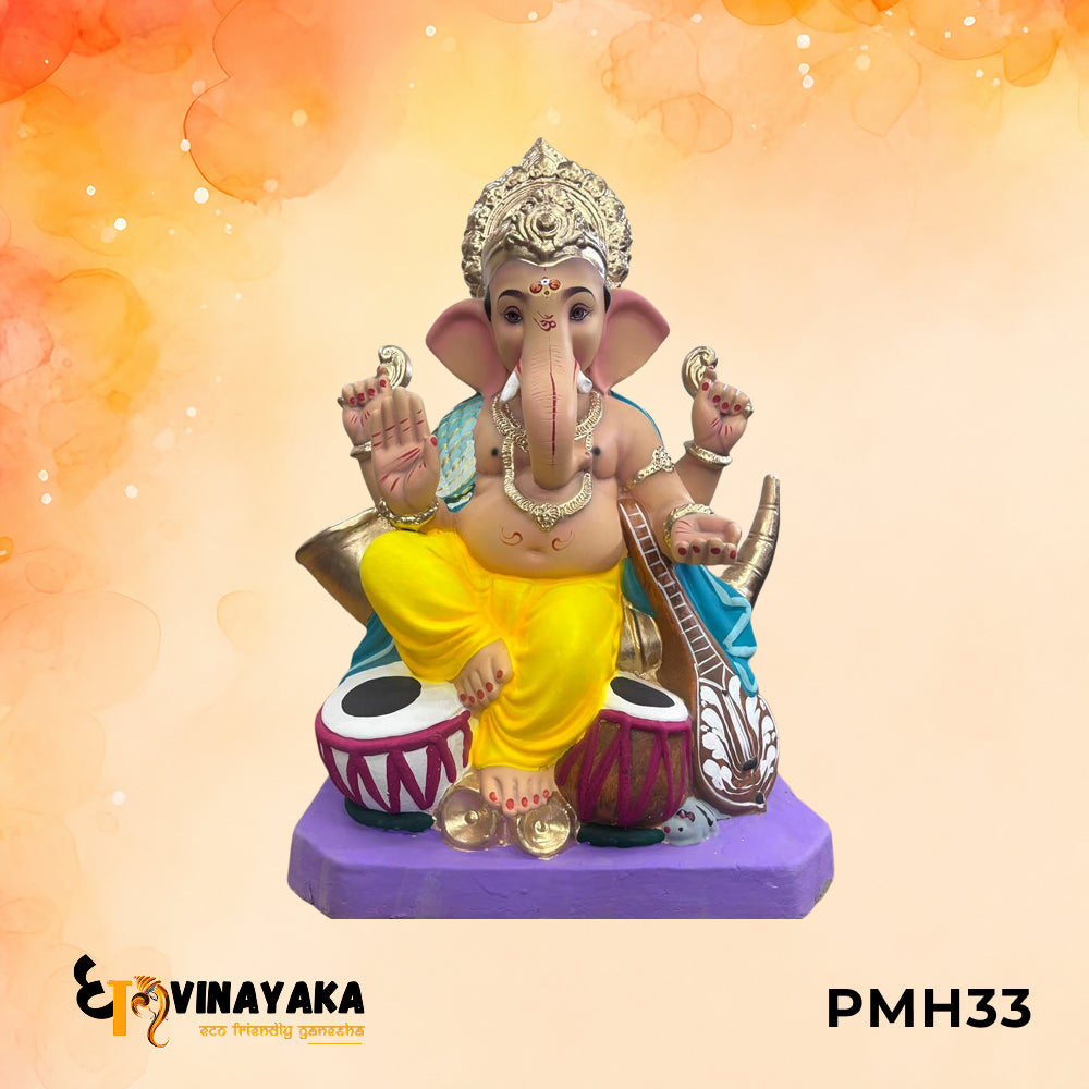 PMH33 - 24 Inch Eco Friendly Ganesha Idol