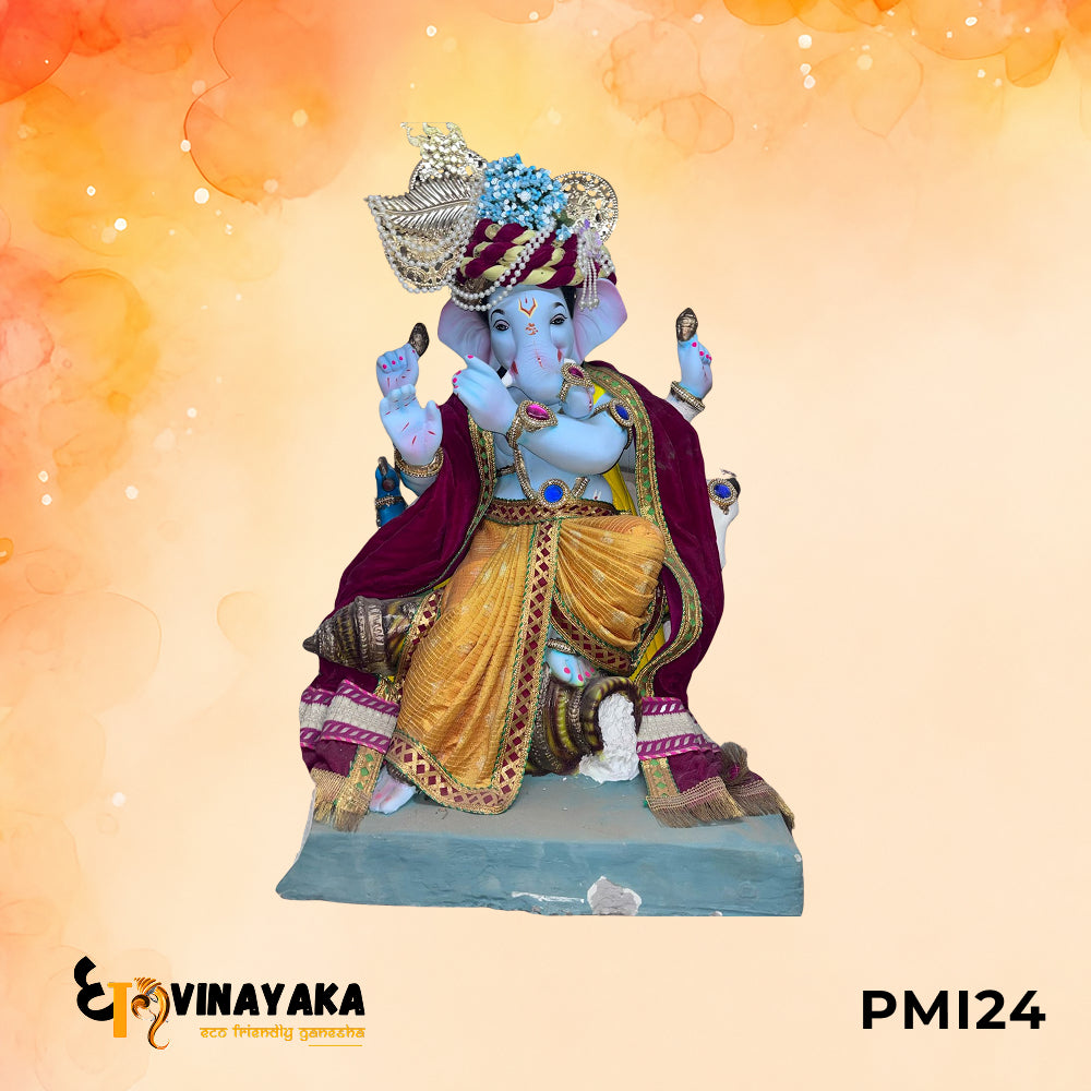PMI24 - 30 Inch Eco Friendly Ganesha Idol