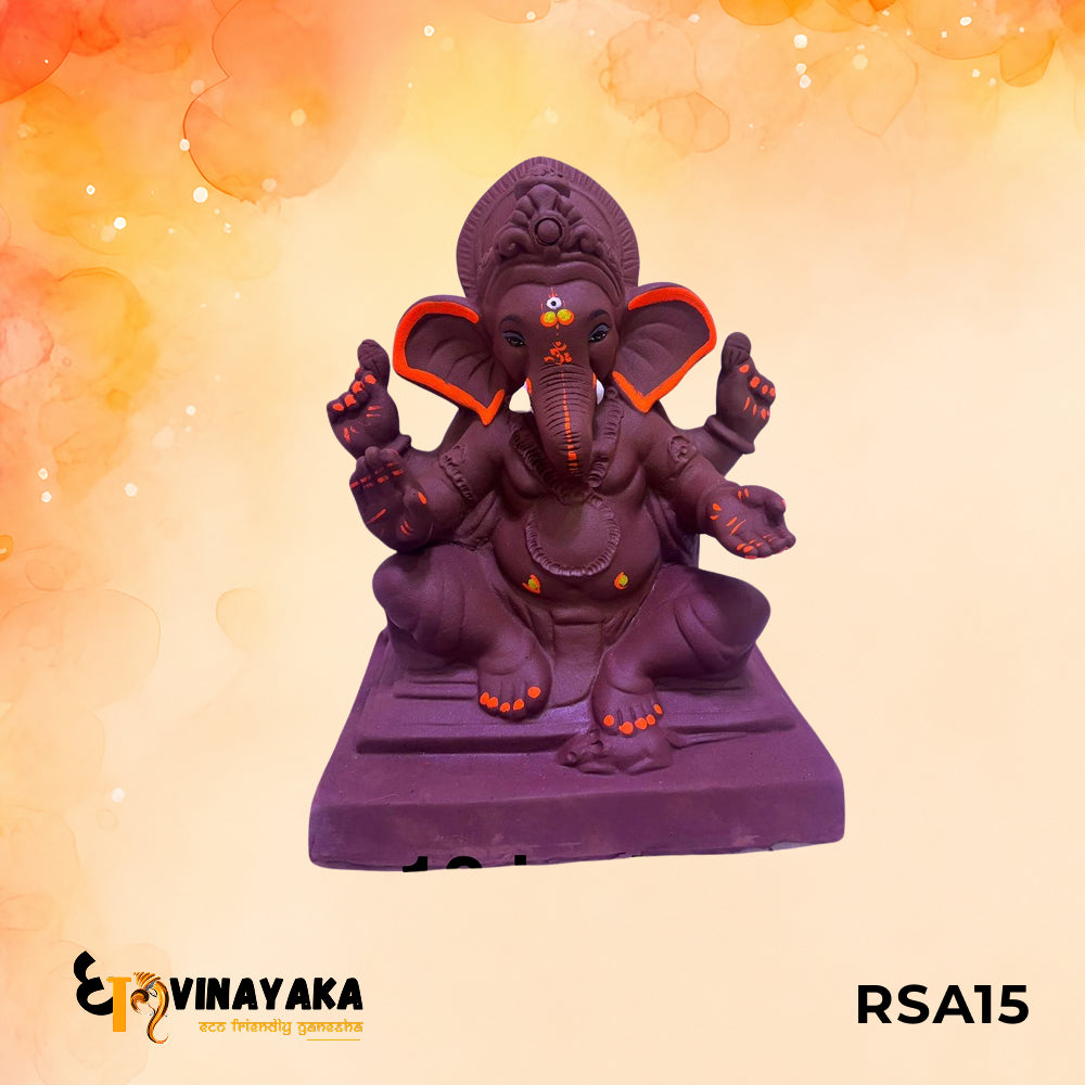 RSA15 - 12 Inch Eco Friendly Ganesha Idol