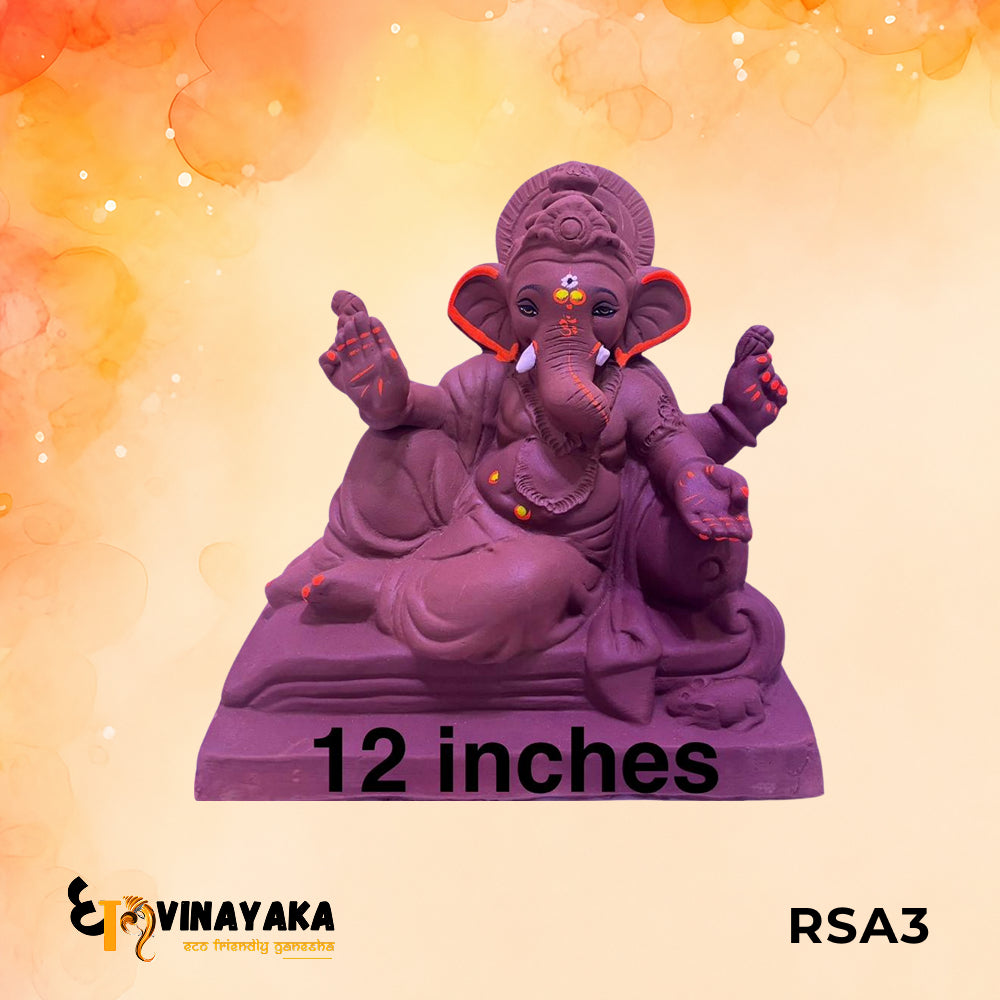 RSA3 - 12 Inch Eco Friendly Ganesha Idol