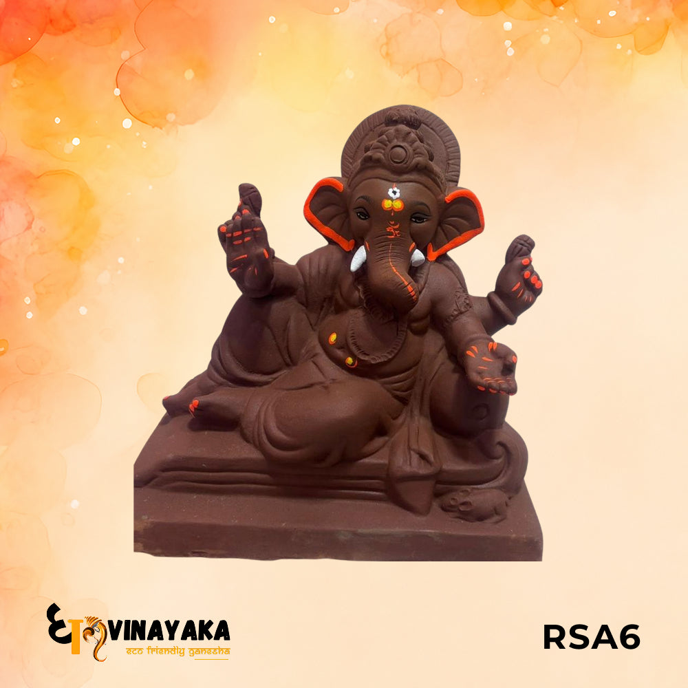 RSA6 - 12 Inch Eco Friendly Ganesha Idol
