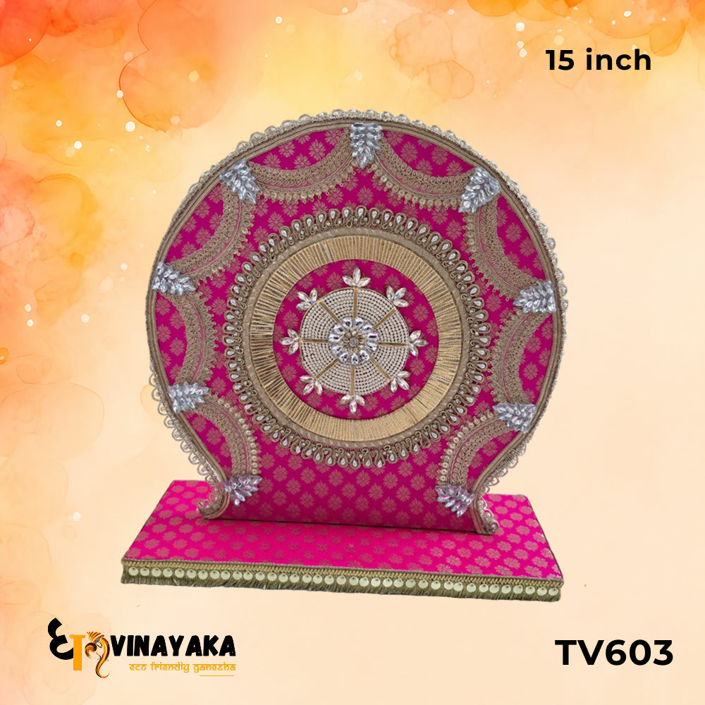 TV603 - Round Backdrop