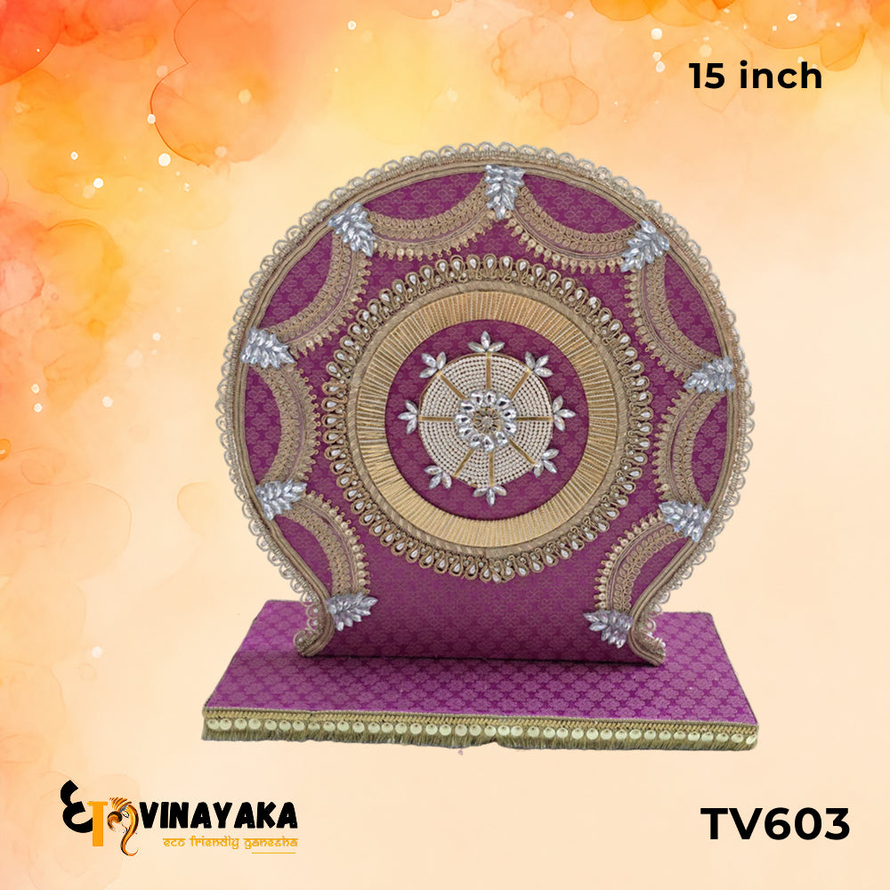 TV603 - Round Backdrop
